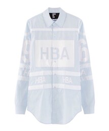 HOOD BY AIR | HBA HBA EXTENDED HICKEY OXFORD BLU/WHI(シャツ/ブラウス)