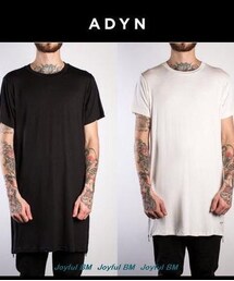 ADYN | サイドジップ(Tシャツ/カットソー)