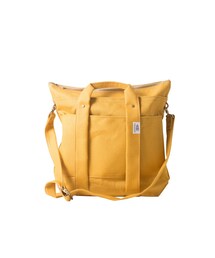 amiacalva | A014s amiacalva linen 2way zipper tote (S) yellow(トートバッグ)
