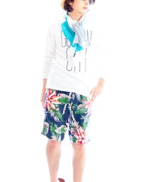 UNION STATION | ユニオンステーション　ボダニカル柄パンツ(その他パンツ)