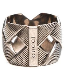 GUCCI | GUCCI　BRAIDED SILVER RING(リング)