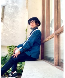 この前のお出かけした時に閉店したお店の前w | その他