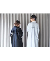 merph | merphonia limited edition artist shirts cool max fabric （ハイゲージニットタイプ）  吸湿速乾性素材　バックプリント  クラッチプリント(シャツ/ブラウス)