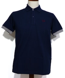 FRED PERRY | フレッドペリー/袖ジャガードリブポロ（F1422-01）(ポロシャツ)