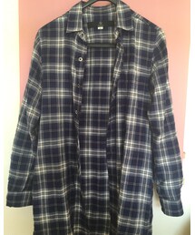 BEAUTY&YOUTH UNITED ARROWS | ロングチェックシャツ(シャツ/ブラウス)