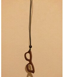 no brand | 木製メガネロングネックレス(ネックレス)