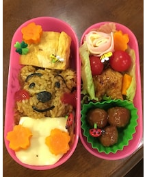 初めて作ったキャラ弁´д` ; | その他