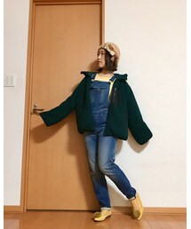 あーらヨッ🎵上着着てみた😁 | お出かけの時はグリーンボア(フィギュア)