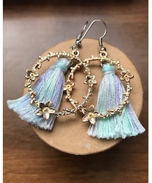 自作ピアス✨ | ピアス（両耳用）