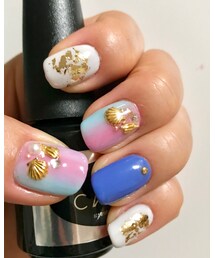 ジェル付け替えました💅 | マニキュア/ジェルネイル