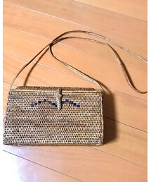 フリマで出会った籠バック | ショルダーバッグ