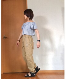 横の図 | カーゴパンツ