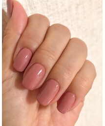 ネイル替えました♪ワンカラーも好き💅💕 | マニキュア/ジェルネイル