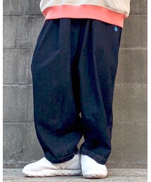 ALDIES【Denim Sensation Wide PT】Navy/M | デニムパンツ