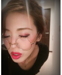 LANCOME | 今日のテーマは赤💋アイシャドウも赤で統一♬最近のマイブーム💄(ファンデーション)