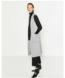 ZARA | ロングベスト(その他アウター)