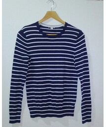 GAP | サイズXS　ネイビー×白ボーダー☆5年位前購入(ニット/セーター)