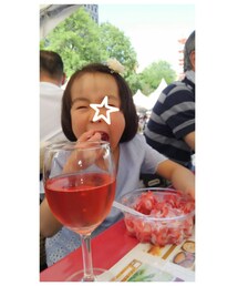ライラック祭り☆ | ライラック祭りで娘は削りイチゴ、母はワイン🍷(その他)