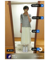 kayoちゃん♡ | グリーンがスゴく似合ってお嬢さんコーデが上手いkayoちゃん♡(その他)