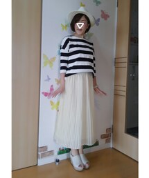 カーデなしver. | カーデ脱いだら…太ボーダー、ドーーーン‼(その他)