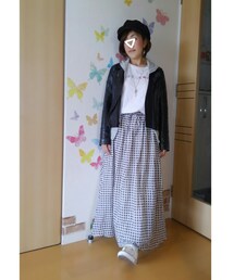 ライダースver. | 外歩くのこれでも寒かった〜😣もう寒くてイヤになる〜😰(その他)