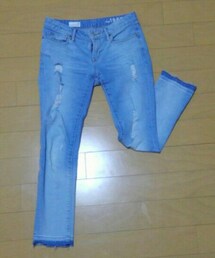 GAP | 3年位前に購入☆裾をほどいて流行りのフリンジに♪(デニムパンツ)