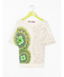 Desigual KIDS | セール半額☆サイズ 娘:5-6、母:13-14　オーバーTシャツ(Tシャツ/カットソー)