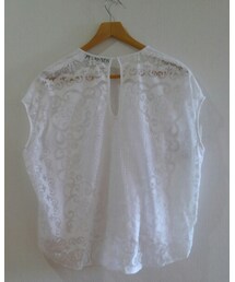 ZARA | 3年位前に購入☆背中のレース模様がお気に入り❤(Tシャツ/カットソー)