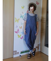 ビルケンver. | ハット＆サンダルを変えて、更にカジュアルに🎵(その他)