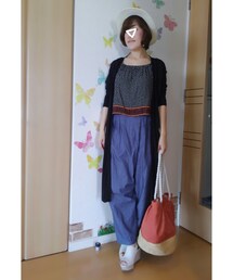 カーデ通勤ver. | 朝の通勤時にはロングカーデを羽織って☆(その他)