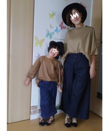 カーデなしver. | カーデなしのスタイルが好き❤でももう寒いから1枚はムリだなぁ。(その他)