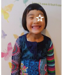 パッツン💈 | 父とカット行ったら前髪パッツンに😲ちょっとやり過ぎ〜😰(その他)