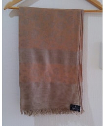 LANVIN | 初のベージュ系ストールは初ヒョウ柄‼😲使いこなせるか⁉(ストール/ショール)