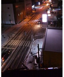 初雪⛄ | 降った‼積もった😱雪〜⛄冬イヤだ〜😭(その他)