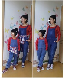 カーデなしver. | 左:カーデの代わりにシャツワンピを巻いて💡 右:シンプルに(その他)