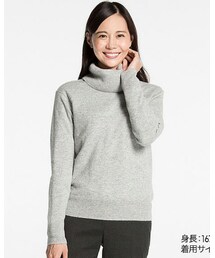 UNIQLO | カシミヤタートル昨年購入☆あったかい❤(ニット/セーター)