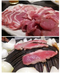 生ラム肉🐑 | ニュージーランド産生後6ヶ月のベビーラムロース☆美味しかった♡(食器/キッチン)