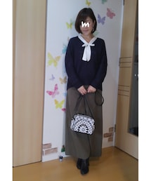 アウターなしver. | ダウンなしだとちょっとスッキリ✨(その他)