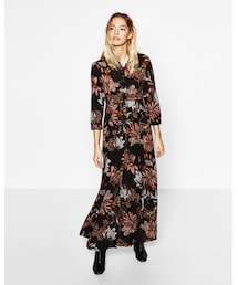 ZARA | セールで☆サイズXSだけど丈長くて裾上げしました(ワンピース)