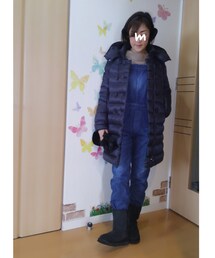 リアルアウターver. | もう寒過ぎてアウターはロングダウンしか着れません‼(その他)