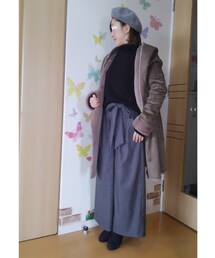 アウターver. | アウターには明日のピックアップタグ「ムートンコート」を着て🎵(その他)