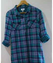 OLD NAVY | サイズ：キッズのXXL☆一昨年購入(シャツワンピース)