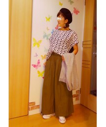 パーカーなしver. | 半袖だけはまだ肌寒い〜😭いつになったら夏来るの〜⁉🌴(その他)