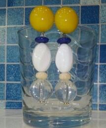 Handmade | 2017夏☆自作大振りピアス(ピアス（両耳用）)