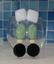 Handmade | 2017夏☆自作大振りピアス(ピアス（両耳用）)