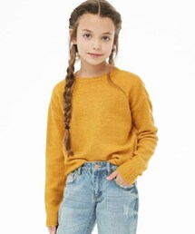 FOREVER 21 | ラウンドネックブラッシュセーター/娘9-10、母13-14/1271円(ニット/セーター)