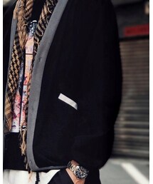 CHUSE | ノーカラージャケット