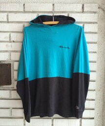 Champion | USED CHAMPION HOODED L/S TEE(パーカー)