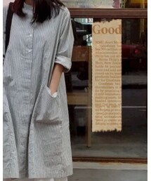 Korea | シャツワンピース