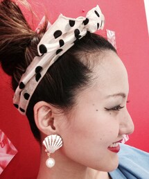 ドットヘッドアクセ

ボリューミーシェルピアス(ワンピース)